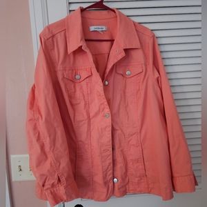Peach Croft and Barrow Women's Jacket or Top 2XL